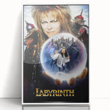 Retro Labyrinth Poster Art - Vintage Fantasy Adventure Movie Prints