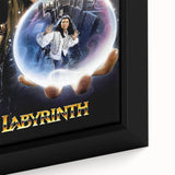Retro Labyrinth Poster Art - Vintage Fantasy Adventure Movie Prints