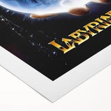 Retro Labyrinth Poster Art - Vintage Fantasy Adventure Movie Prints