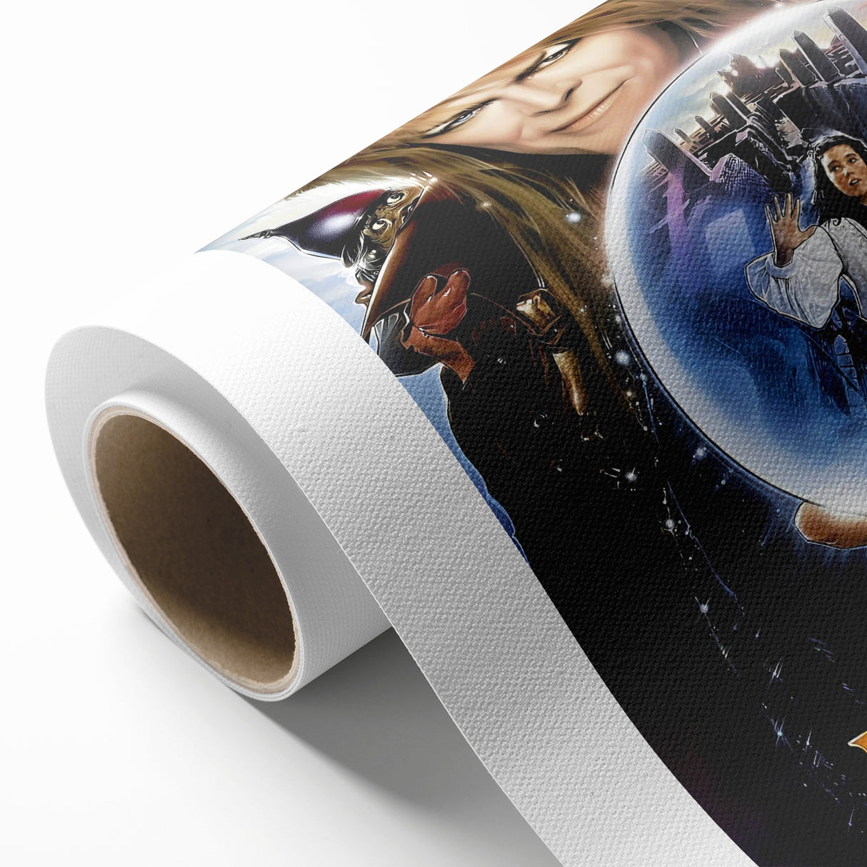 Retro Labyrinth Poster Art - Vintage Fantasy Adventure Movie Prints