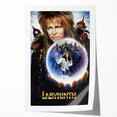 Retro Labyrinth Poster Art - Vintage Fantasy Adventure Movie Prints