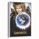 Retro Labyrinth Poster Art - Vintage Fantasy Adventure Movie Prints