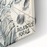 Metallica Retro Wall Art – And Justice for All Vintage Print