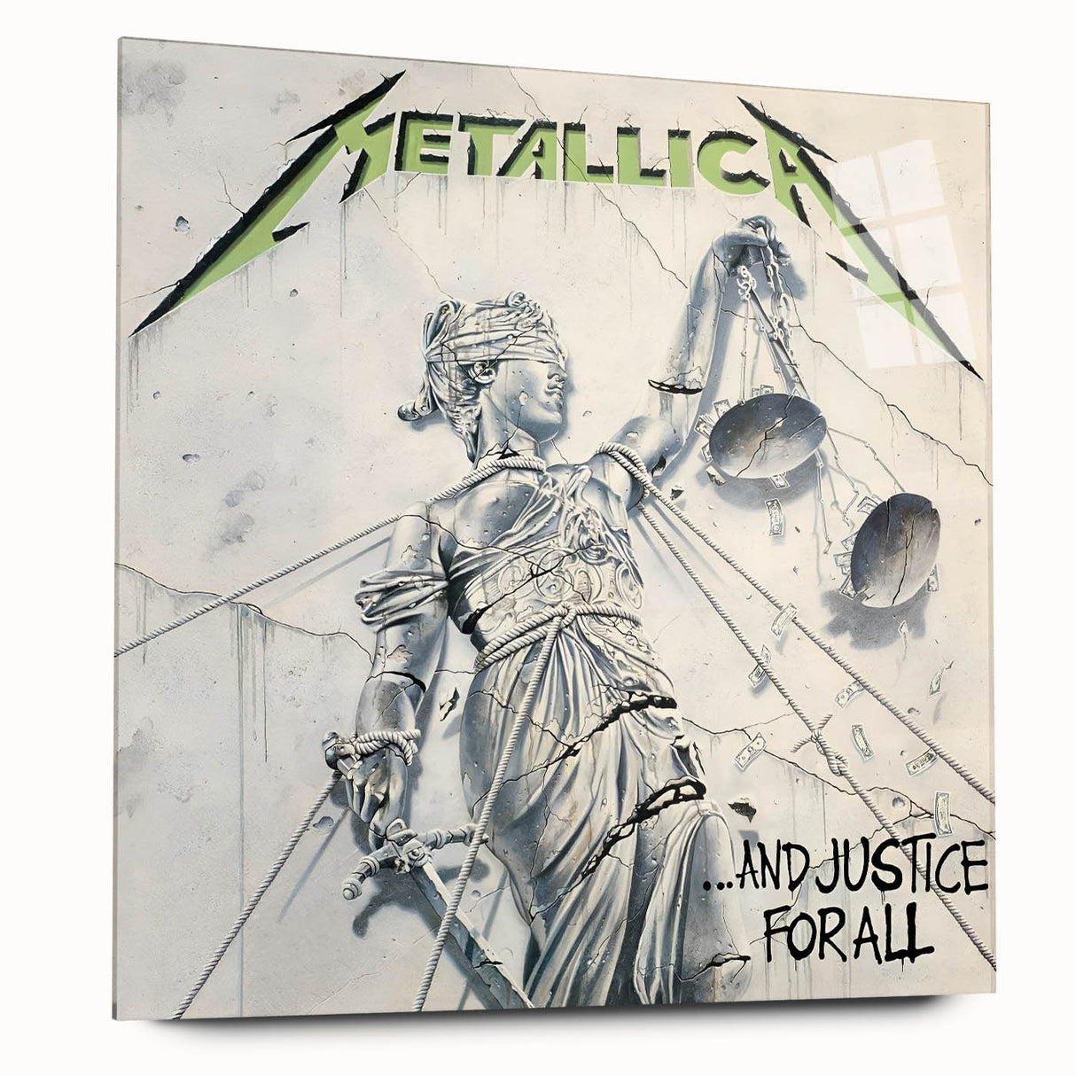 Metallica Retro Wall Art – And Justice for All Vintage Print