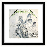 Metallica Retro Wall Art – And Justice for All Vintage Print