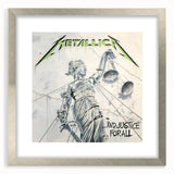 Metallica Retro Wall Art – And Justice for All Vintage Print