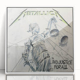 Metallica Retro Wall Art – And Justice for All Vintage Print