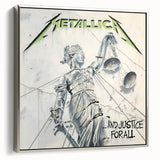 Metallica Retro Wall Art – And Justice for All Vintage Print