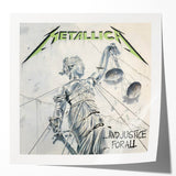 Metallica Retro Wall Art – And Justice for All Vintage Print