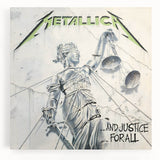 Metallica Retro Wall Art – And Justice for All Vintage Print