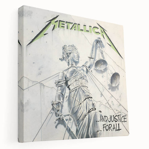 Metallica Retro Wall Art – And Justice for All Vintage Print