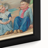 Retro Holland Travel Poster – Vintage Dutch Kids Art