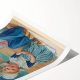 Retro Holland Travel Poster – Vintage Dutch Kids Art