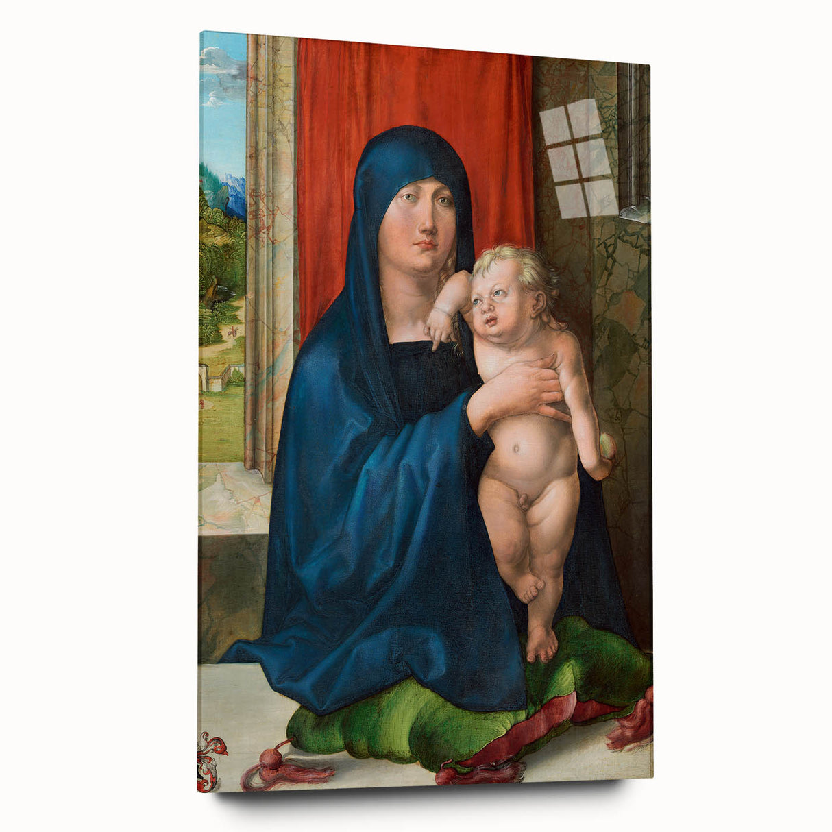 Madonna and Child: Renaissance Elegance in Divine Art