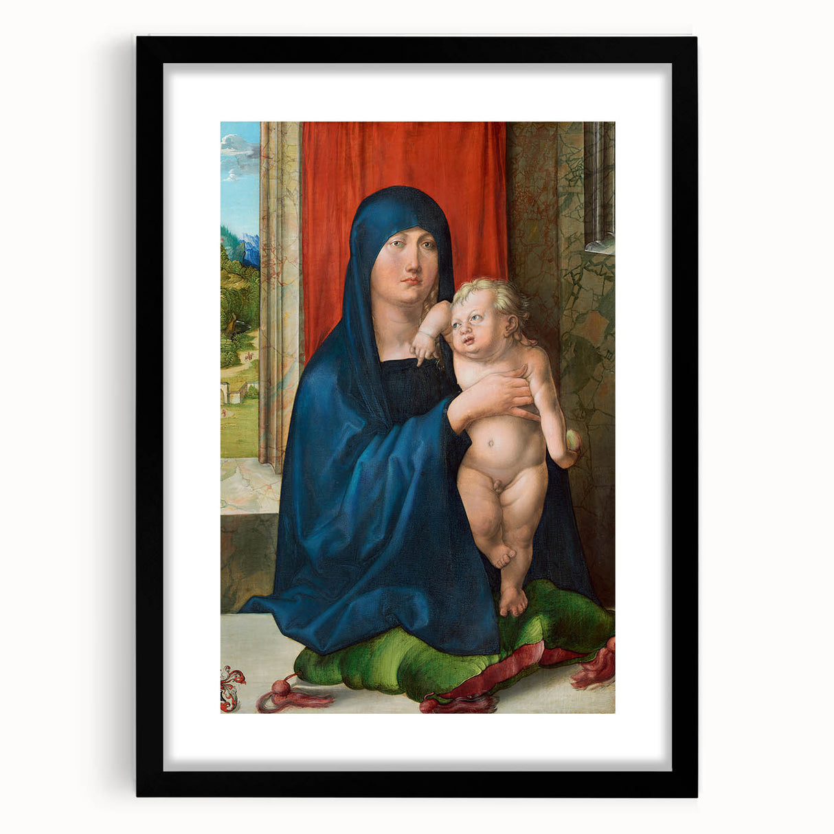 Madonna and Child: Renaissance Elegance in Divine Art