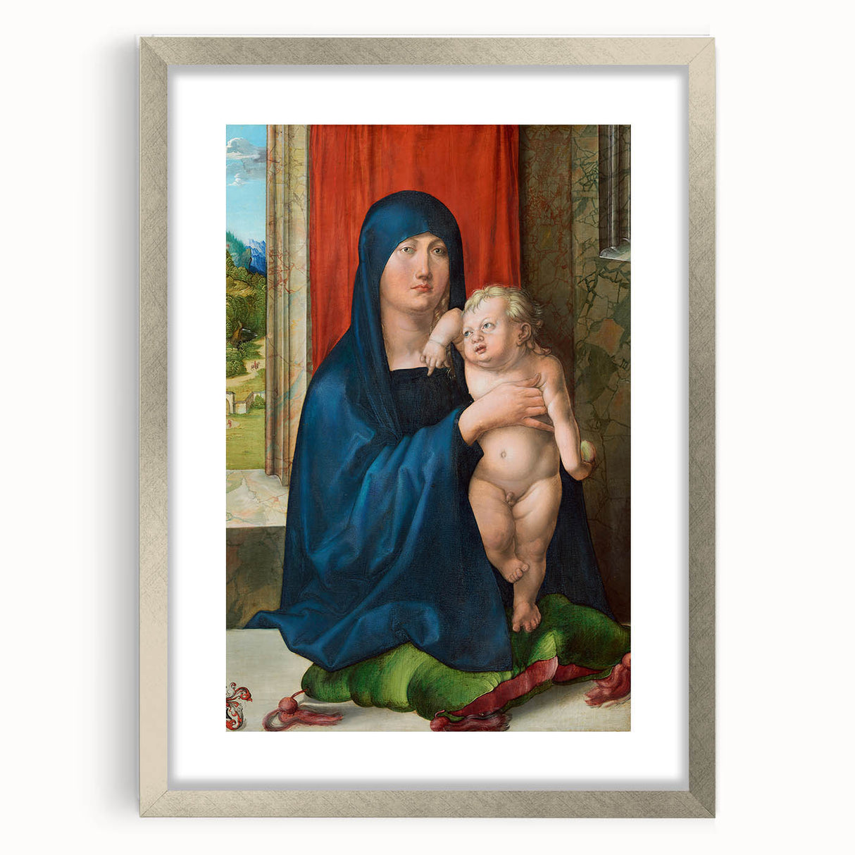 Madonna and Child: Renaissance Elegance in Divine Art