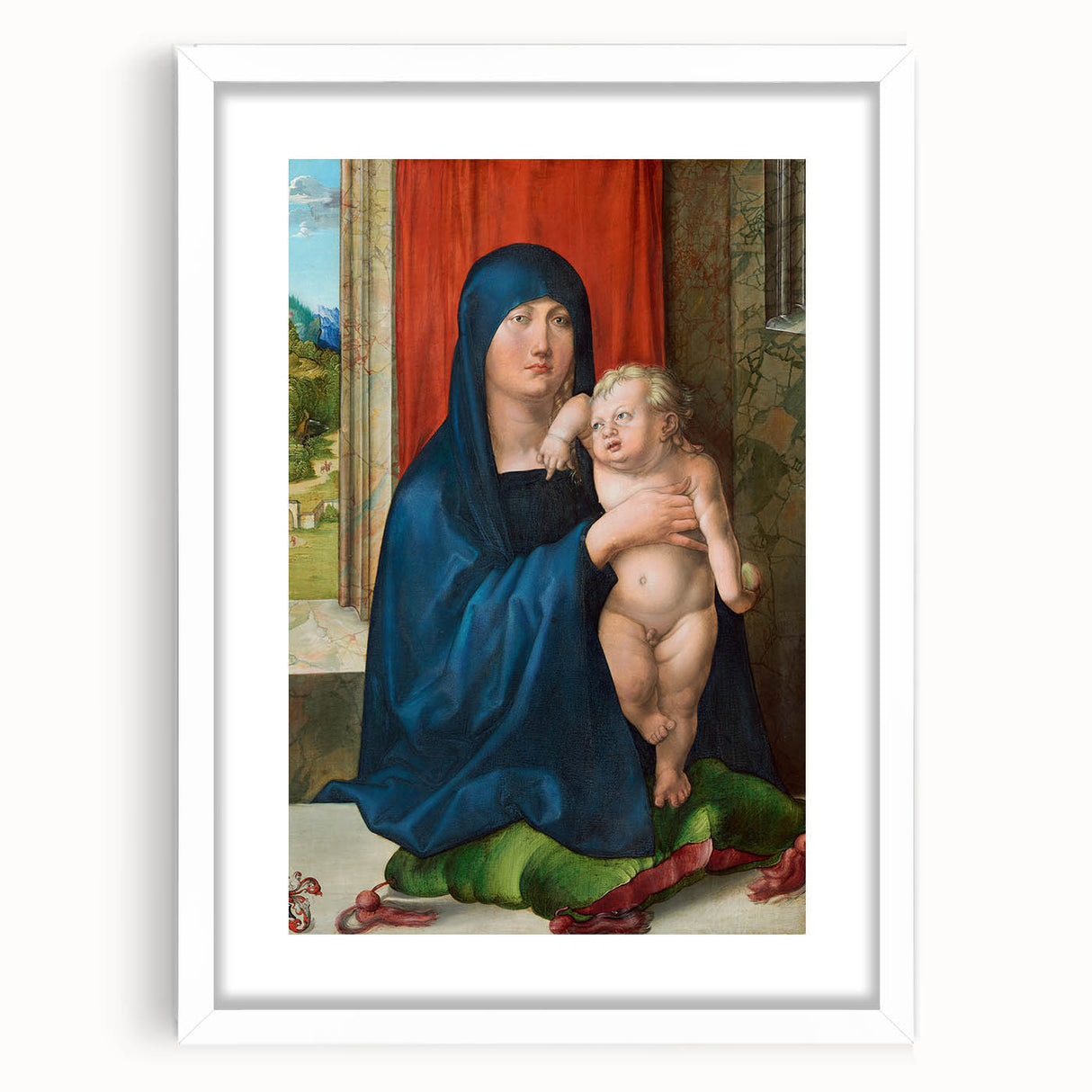 Madonna and Child: Renaissance Elegance in Divine Art