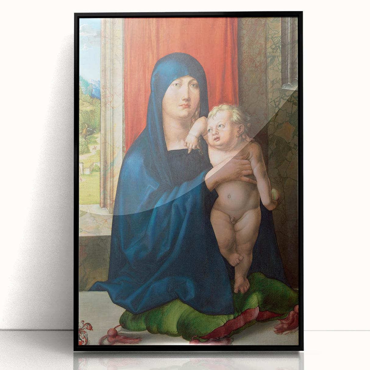 Madonna and Child: Renaissance Elegance in Divine Art
