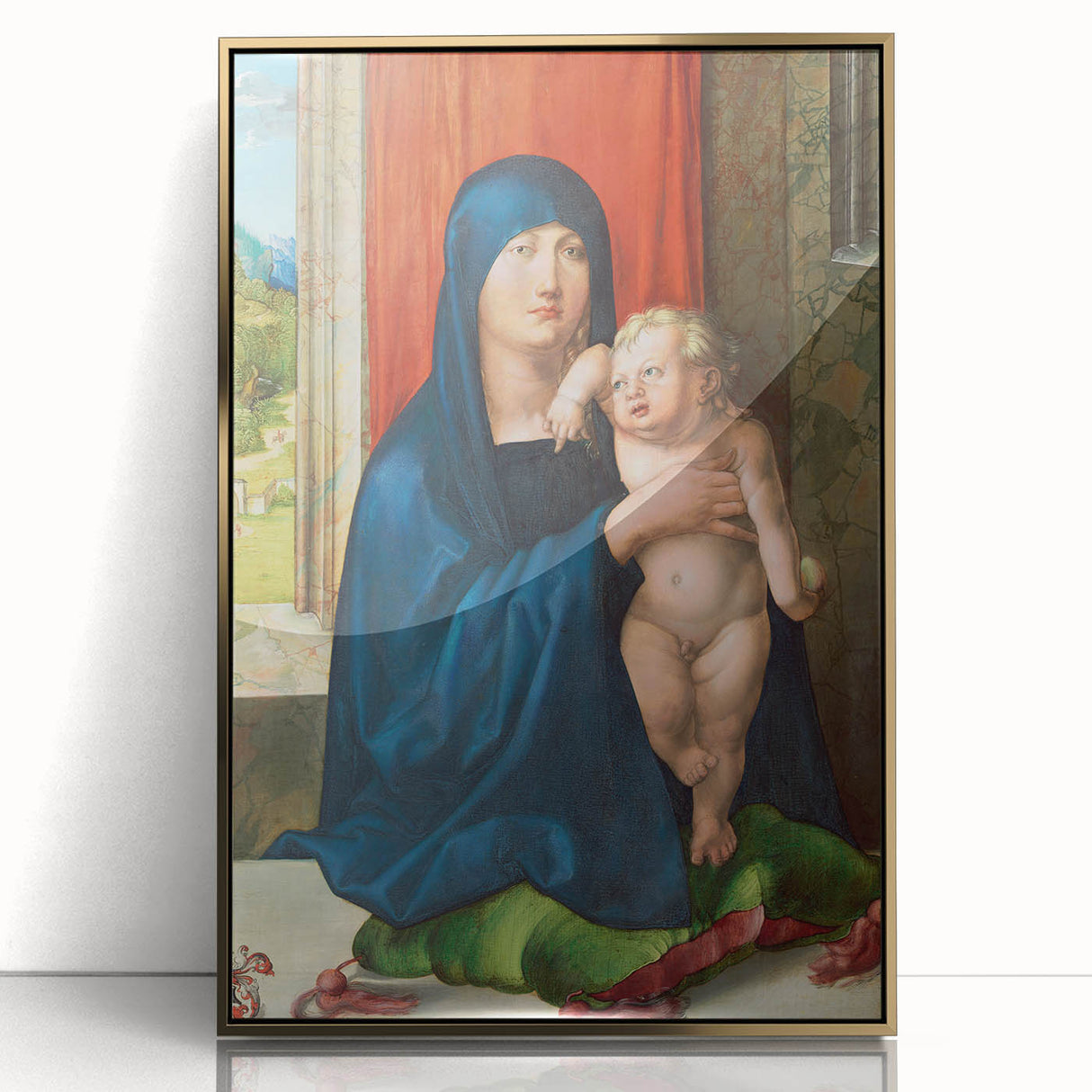 Madonna and Child: Renaissance Elegance in Divine Art