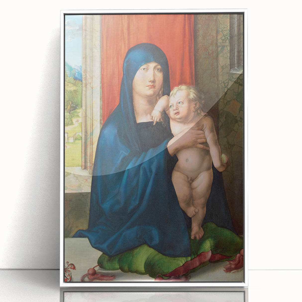 Madonna and Child: Renaissance Elegance in Divine Art