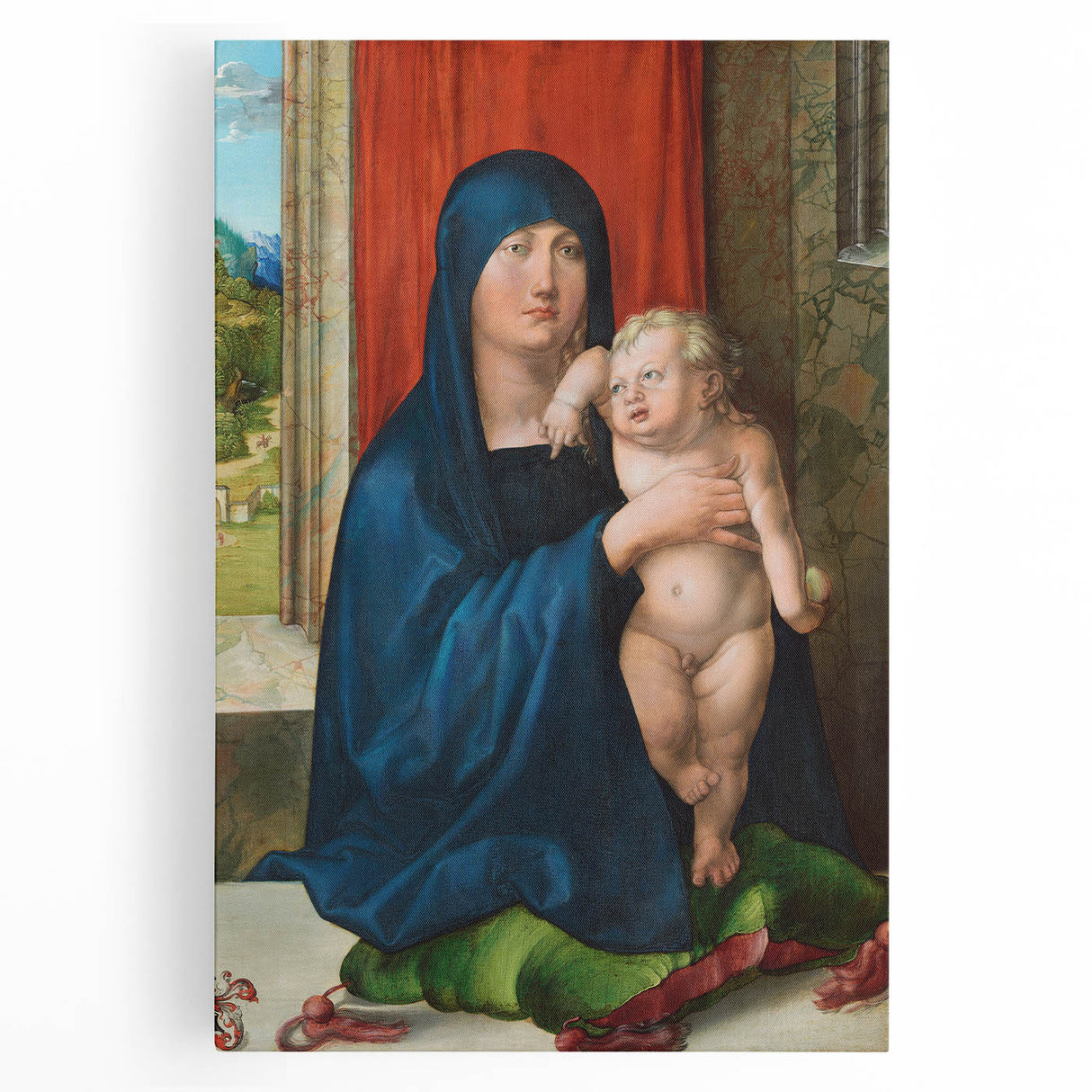 Madonna and Child: Renaissance Elegance in Divine Art