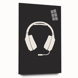 Gaming Headset Wall Art - Boys Room Wall Art Kids Wall Art Prints