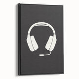 Gaming Headset Wall Art - Boys Room Wall Art Kids Wall Art Prints
