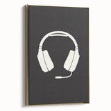 Gaming Headset Wall Art - Boys Room Wall Art Kids Wall Art Prints