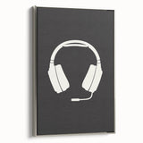 Gaming Headset Wall Art - Boys Room Wall Art Kids Wall Art Prints