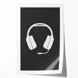 Gaming Headset Wall Art - Boys Room Wall Art Kids Wall Art Prints
