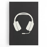 Gaming Headset Wall Art - Boys Room Wall Art Kids Wall Art Prints