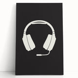 Gaming Headset Wall Art - Boys Room Wall Art Kids Wall Art Prints