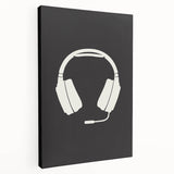 Gaming Headset Wall Art - Boys Room Wall Art Kids Wall Art Prints