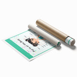 Educational Nursery Wall Decor - Parts of the Body Learning Print