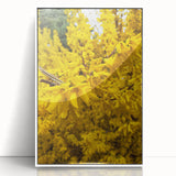 Art deco poster of spring season in pastel shades, framed acrylic, ideal for nursery wall art.