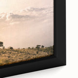 Extra large framed canvas featuring a textured, colorful abstract design in vibrant hues, ideal for living room decor.