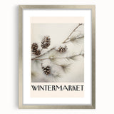 Abstract textured art in cool blue and white tones on a framed canvas, ideal for bedroom wall decor.