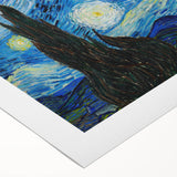 Art deco poster featuring a stylized cityscape in muted gray and blue tones on rolled canvas, ideal for dining room decor.