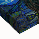 Black and white landscape art painting on a large canvas, featuring a detailed tree silhouette, ideal for bedroom wall decor.