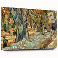 Impressionist Wall Art: The Large Plane Trees by Vincent van Gogh