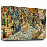 Impressionist Wall Art: The Large Plane Trees by Vincent van Gogh