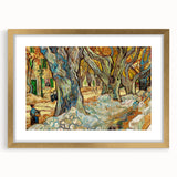Impressionist Wall Art: The Large Plane Trees by Vincent van Gogh