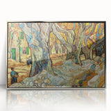 Impressionist Wall Art: The Large Plane Trees by Vincent van Gogh