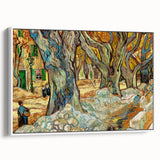 Impressionist Wall Art: The Large Plane Trees by Vincent van Gogh