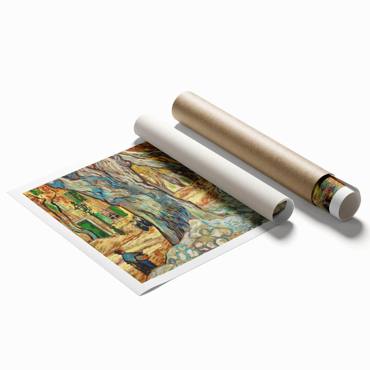 Impressionist Wall Art: The Large Plane Trees by Vincent van Gogh