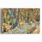 Impressionist Wall Art: The Large Plane Trees by Vincent van Gogh