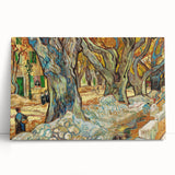Impressionist Wall Art: The Large Plane Trees by Vincent van Gogh