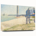 Impressionist Wall Art: The Lighthouse at Honfleur by Georges Seurat