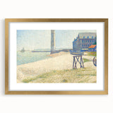 Impressionist Wall Art: The Lighthouse at Honfleur by Georges Seurat