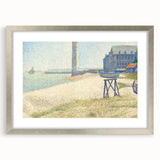 Impressionist Wall Art: The Lighthouse at Honfleur by Georges Seurat
